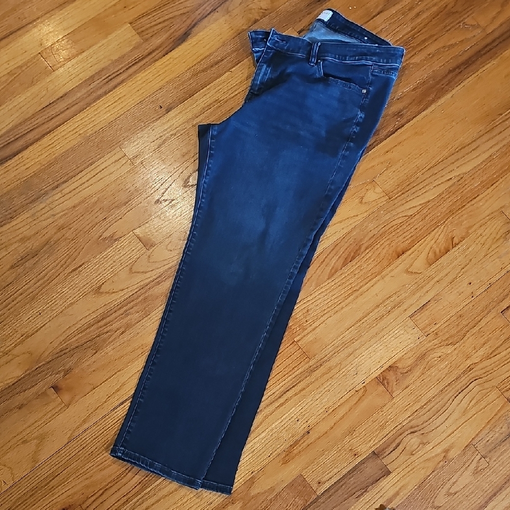 Lane Bryant Deep Indigo Straight Leg Jeans